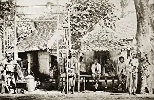 Roofing: Street scene on Java