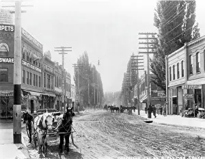 Lewiston: Street scene, Lewiston, Idaho, ca. 1908?