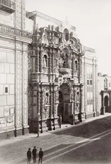 Lima: Street scene in Lima Peru