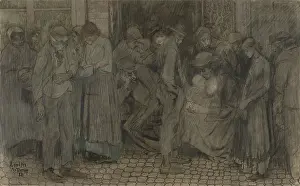 Emaciated: Street Scene in London