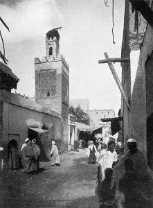 Marrakech: Street Scene, Marrakech, Morocco