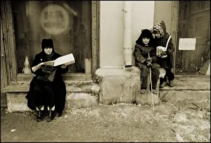 Muscovites: Street scene, Moscow