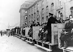 Replaces: Street scene in Munich, Germany, WW2