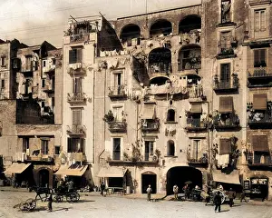 Napoli: Street scene, Naples, Italy