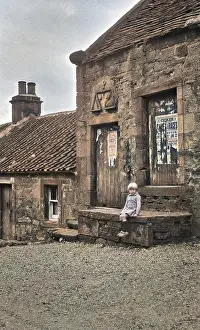 Bannockburn: Street scene in Scottish Highlands