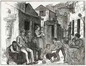 Bloomsbury: STREET SCENE/SLUM/1875