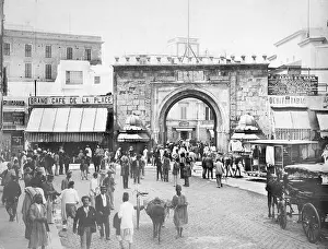 Tunis: Street scene in Tunis, 1903