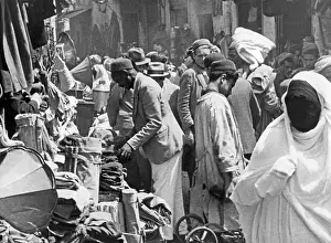 Tunis: Street scene in Tunis, 1936