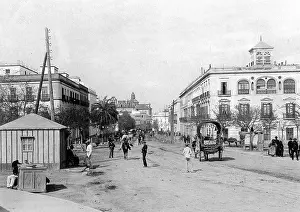 Triana: Street in Seville, 1899