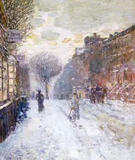 Efforts: Street After Snowfall