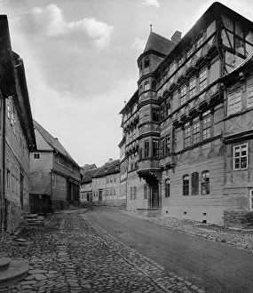 Cobble: A street in Stolberg, 1912