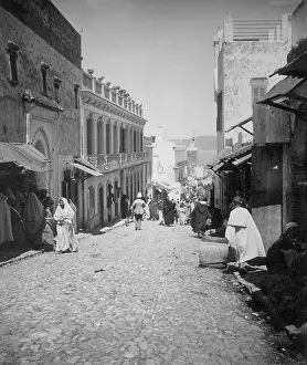 Tangier: Street in Tangier, 1905