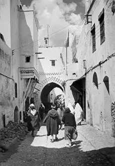 Tetuan: Street in Tetuan, 1936