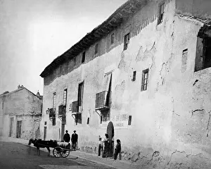Valladolid: Street in Valladolid, Spain