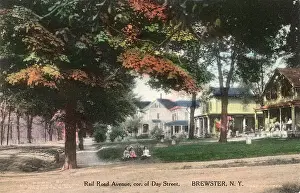Brewster: Street view, Brewster, Putnam County, New York State, USA