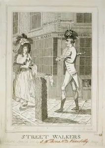Bustled: Street walkers
