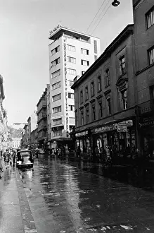 Zagreb: A street in Zagreb