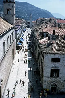 Peter F. Ashford Collection: Streets in Dubrovnik