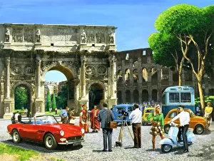 The Kevin Walsh Nostalgia Collection: The Streets of Rome, Italy
