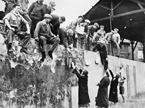 Arbeiter: Streikende Arbeiter in Paris, 1936