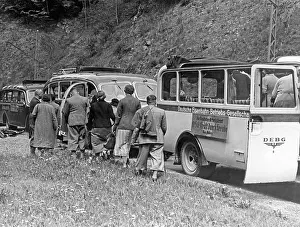 Hiker: Strength through Joy hike on Feldberg, 1938