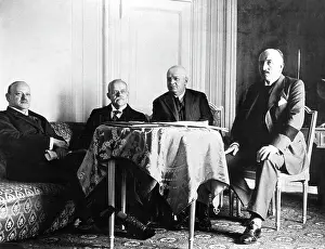 Luther: Stresemann, Marx, Luther and Schubert at the