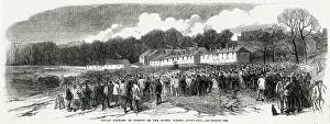 Collier: Strike of colliers in Durham 1863