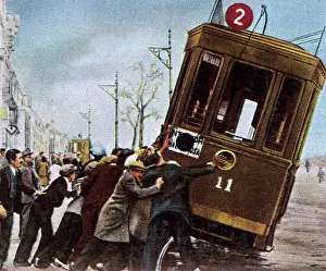 Rioting: STRIKE IN VALENCIA/1931