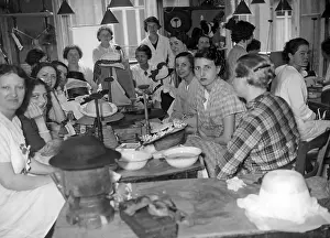 Wages: Striking seamstresses in Paris, 1936