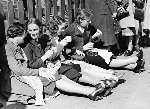 Woolwich: Striking women workers, 1939