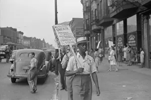Unfair: Striking workers picketing a reality company. ?