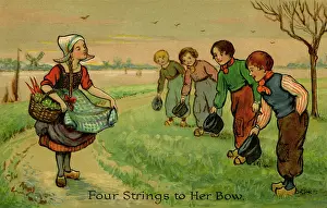 Suitors: Four strings to her bow
