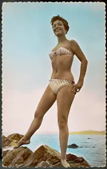 Brazen: STRIPED BIKINI 1950S