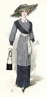 Corsage: STRIPED & SPOTTED C.1911