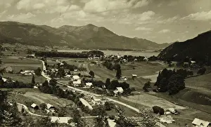 Strobl: Strobl. Wolfgangsee. S. View from Weissenbach