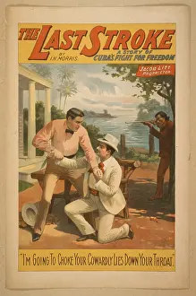 C1896: The last stroke a story of Cuba's fight for freedom : by IN