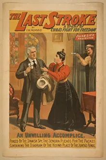 C1896: The last stroke a story of Cuba's fight for freedom : by IN