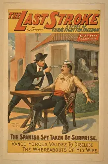 C1896: The last stroke a story of Cuba's fight for freedom : by IN