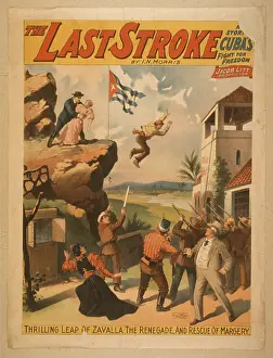C1896: The last stroke a story of Cuba's fight for freedom : by IN