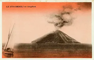 Sep16: Stromboli Volcano erupting - Italy