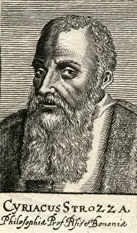 Patrician: Strozza, Cyriacus, 1504 - 1565, Italian philosopher