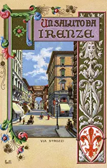 Strozzi: Via Strozzi, Florence, Tuscany, Italy