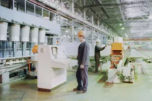 Structural: Structural shapes moulding at Samara Metallurgy Plant, 1998