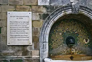 Plaques: The Strudlhofstiege is an outdoor staircase