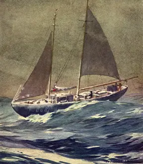 Struggling: Struggling Sailboat