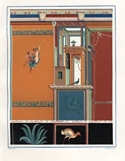 Steeger: Stucco design with Bacchantes from the House