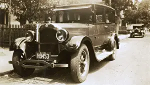 Headlights: Studebaker saloon car, New Jersey, USA