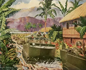 Weasels: Studebaker Weasels on Pacific Island
