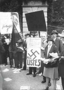 Scars: Student elections in Berlin, 1928