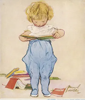 Engrossed: The Student by Muriel Dawson